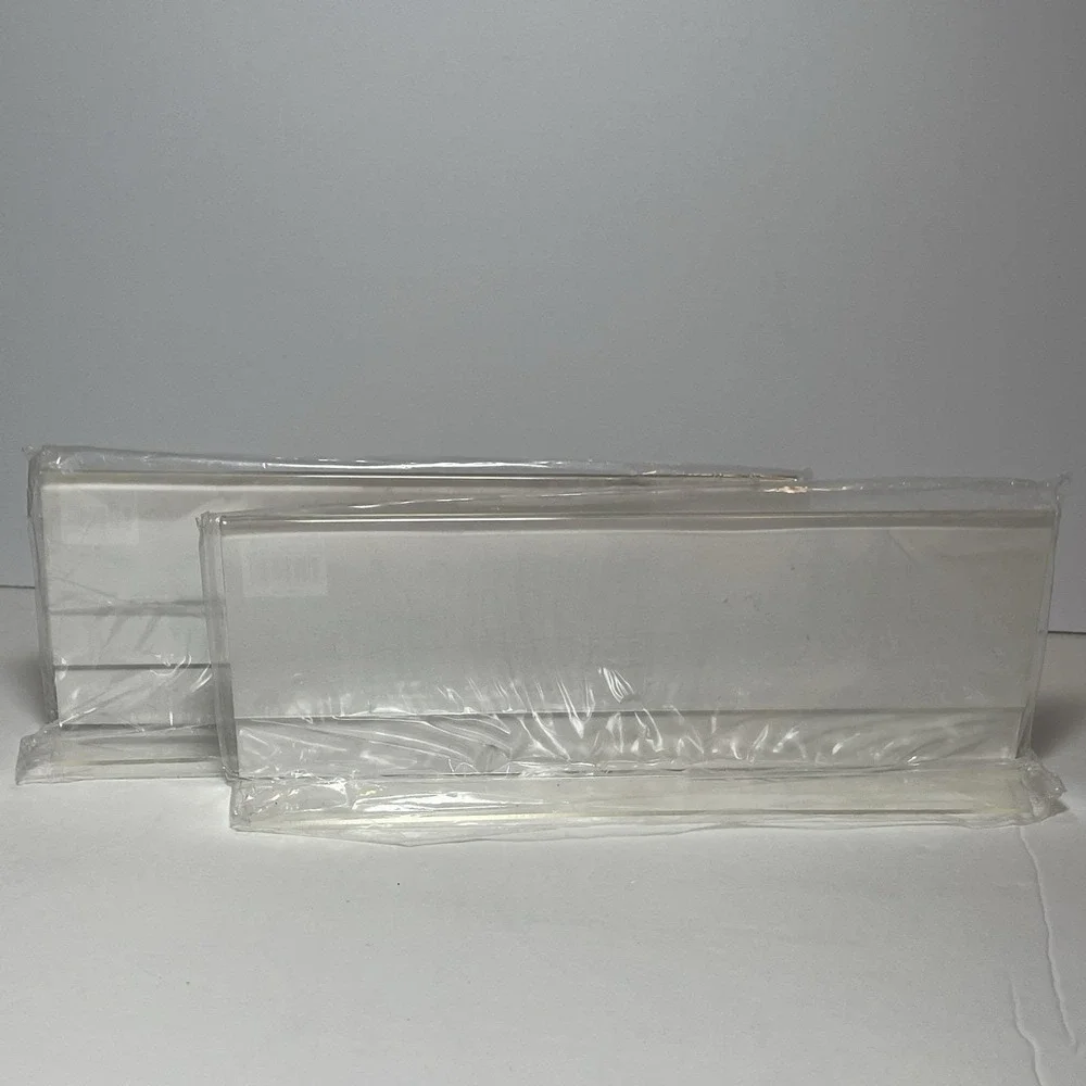 Vintage Clear Acrylic Panoramic Picture Frames 10